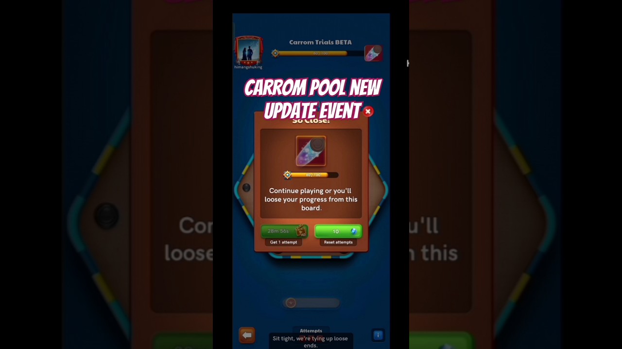 #shortvideo carrom pool new update caming soon event#carrom #viral