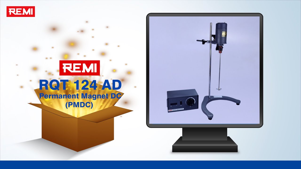 015 Laboratory Stirrers RQT-124/AD from REMI Laboratory Instruments