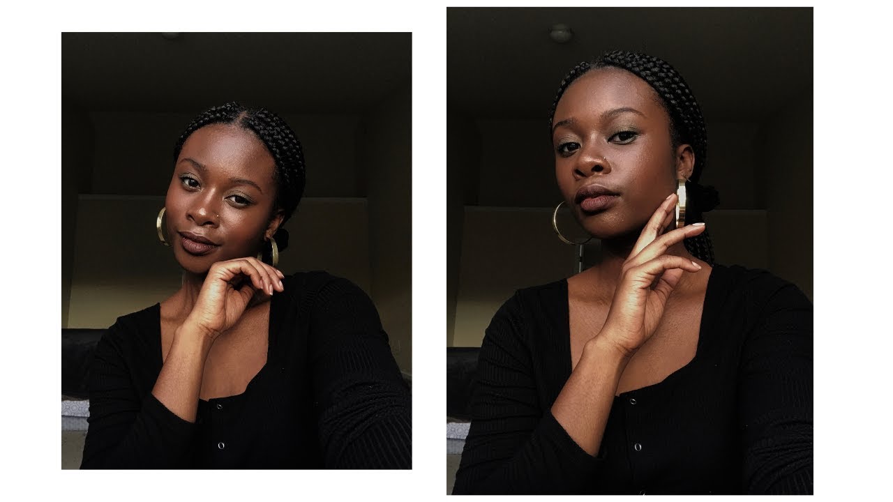 Full (ish) Face of Glossier on Dark Skin | Damola Akintunde
