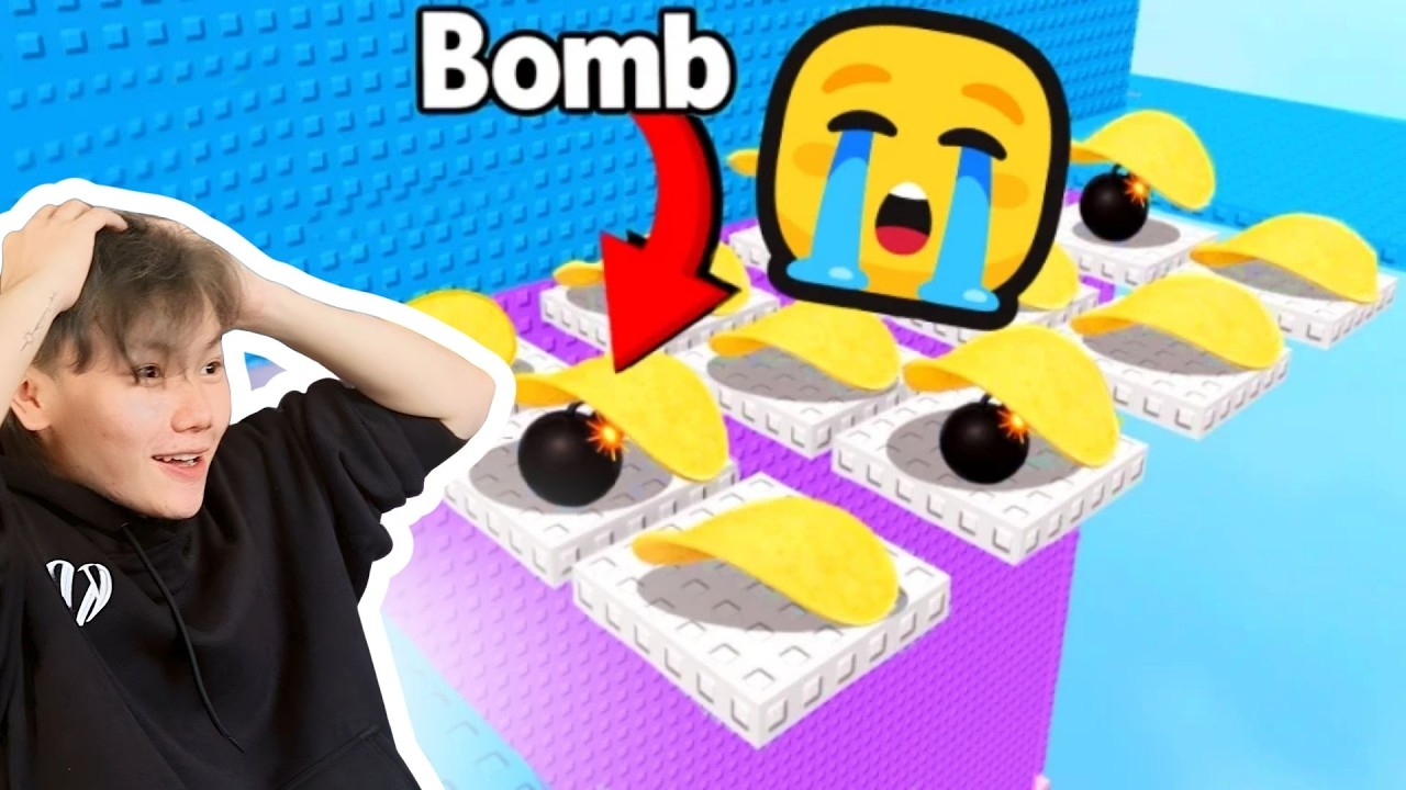 ĐỪNG CHƠI THÁP NÀY VÀO NĂM MỚI (Vì bạn sẽ tức đó)  | Thử Thách Bomb Chip Trong Tháp Obby [ROBLOX]