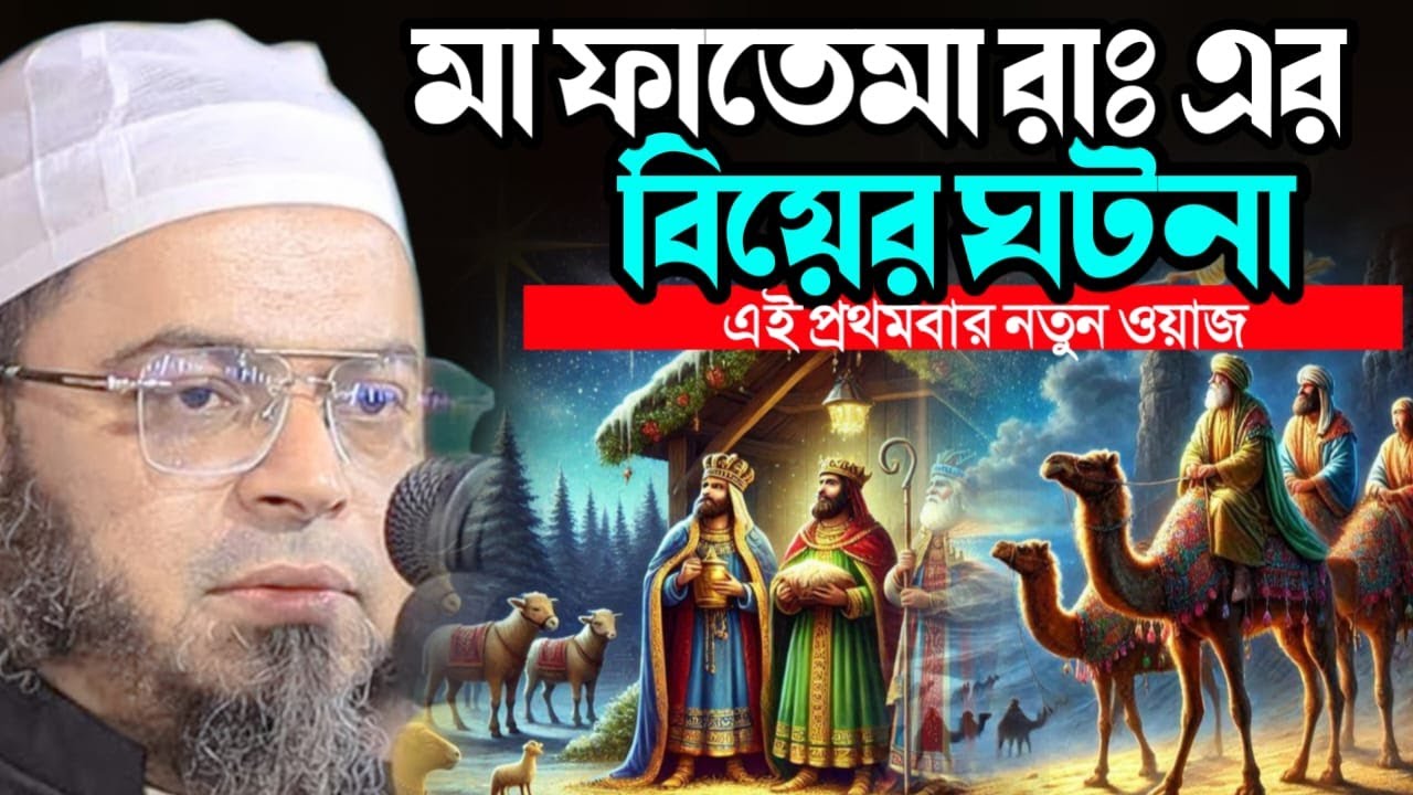 মা ফাতেমা (রাঃ) এর বিয়ের বরকতময় ঘটনা | হৃদয় ছুঁয়ে যাওয়া বর্ণনা | মুফতি নাসির উদ্দিন আনসারী