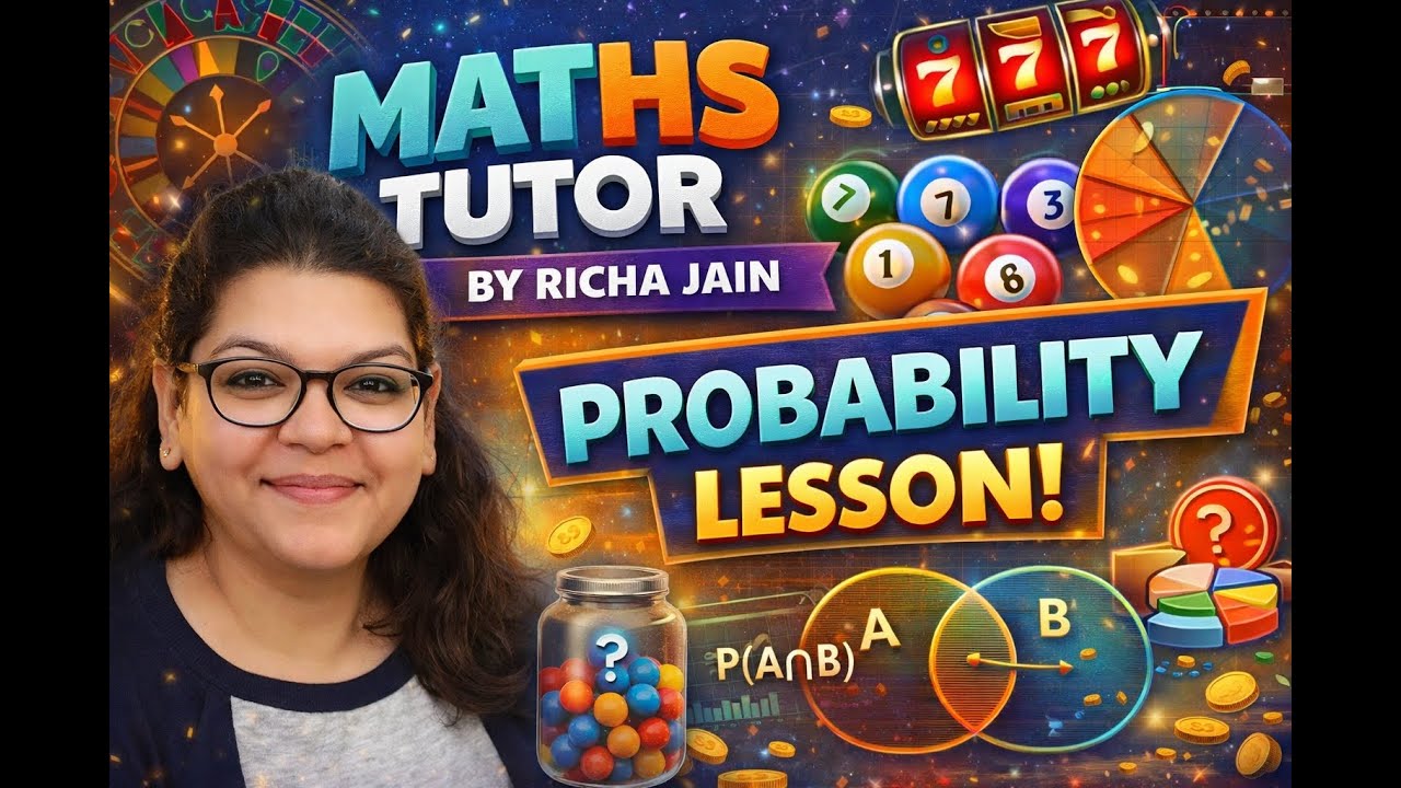 Probability Made Easy | Basics of Probability | Maths Tutor by Richa Jain