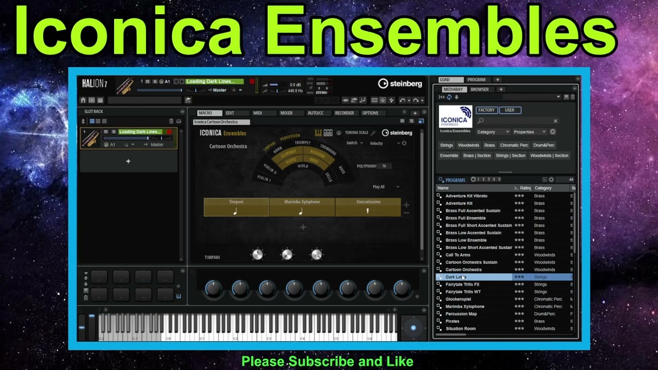 Steinberg Iconica Ensembles / Factory Sound
