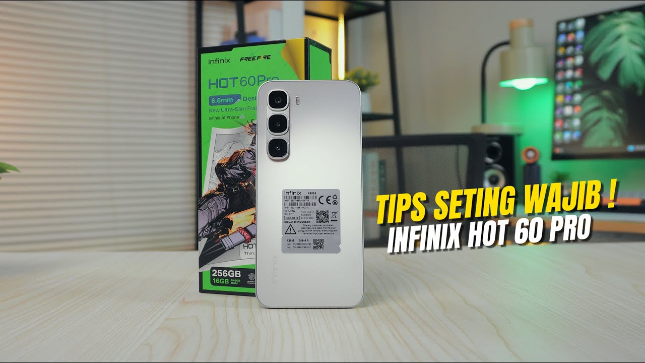 Tips Seting Wajib Untuk Infinix HOT 60 Pro⚡️