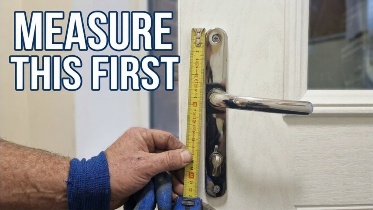 How To Measure a UPVC Door Handle (Before Ordering a Replacement)