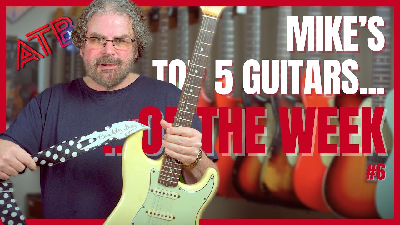 ATB Guitars | THIS STRAT WAS OWNED BY A BLUES LEGEND  | Mike's 5 Favourite Guitars of the Week