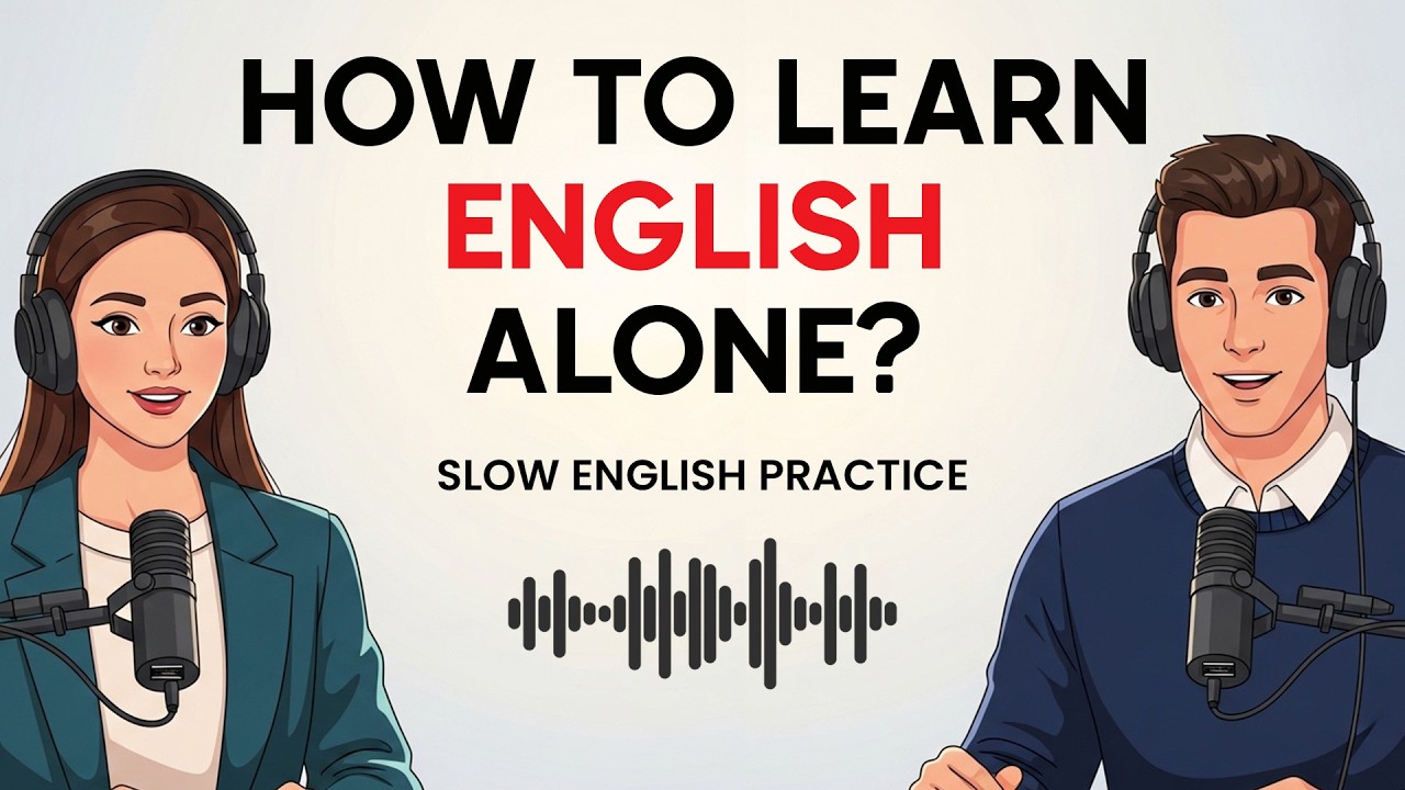 English Podcast For Easy English Conversation | HOW TO LEARN ENGLISH ALONE AND STILL IMPROVE RAPIDLY