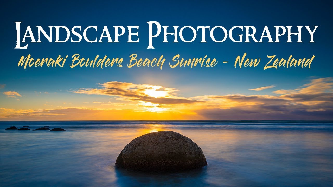 Moeraki Boulders Sunrise | Landscape Photography | New Zealand