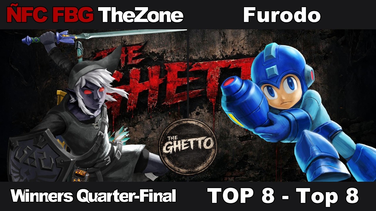 THE GHETTO #2 TOP 8 - ÑFC FBG TheZone (Link) Vs. FBG Furodo (Megaman) SSBU
