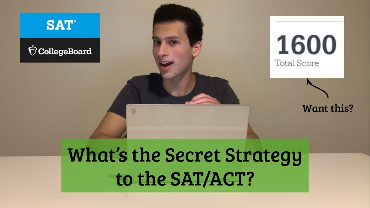 The #1 GOLDEN Rule for a 1600 on the SAT