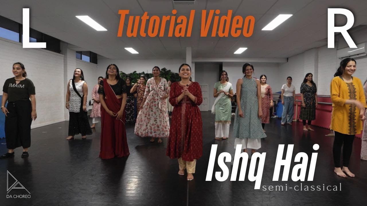 УЧЕБНОЕ ВИДЕО Ishq Hai | Полуклассический танец | Несоответствие