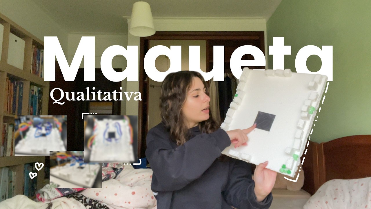 FIZ UMA MAQUETA QUALITATIVA - Projeto 03 ARQUITETURA