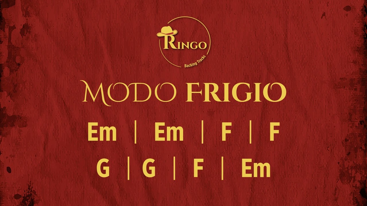Backing Track – E Phrygian Mode (Modo Frigio)