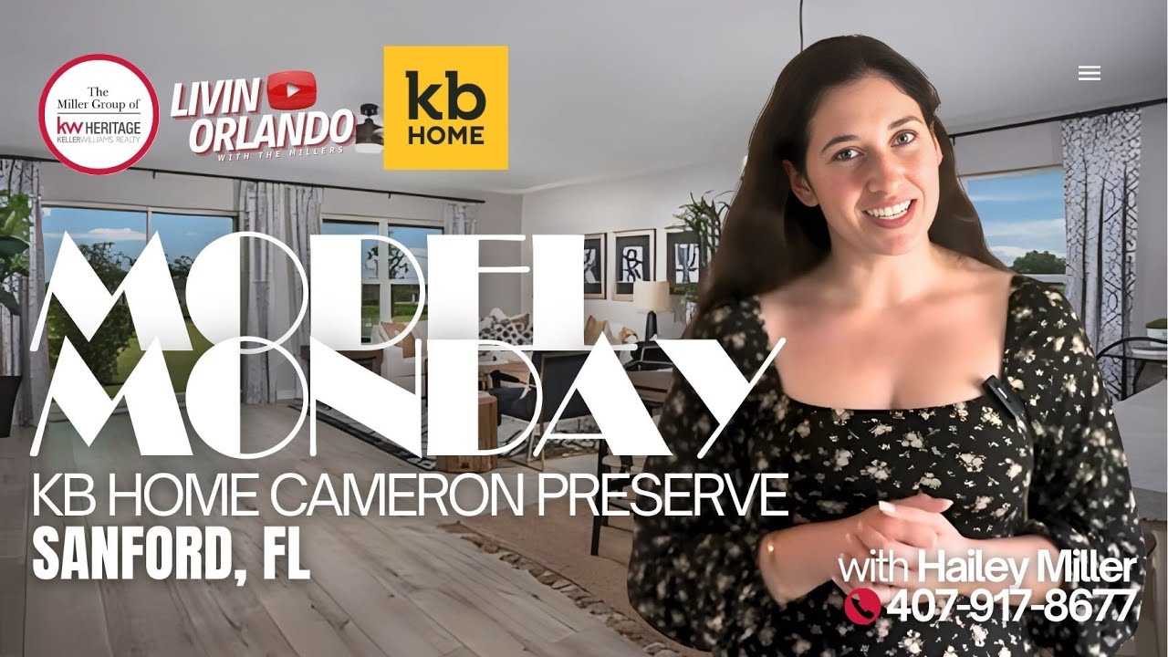 Model Monday: KB Home Cameron Preserve in Sanford, FL (1989 Model)