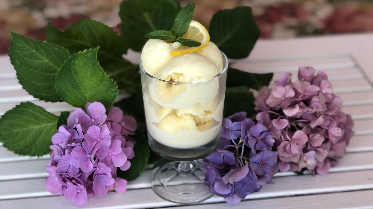 Limonlu dondurma/Evde Gerçek Limonlu Dondurma Nasıl yapılır Püf noktalarıyla