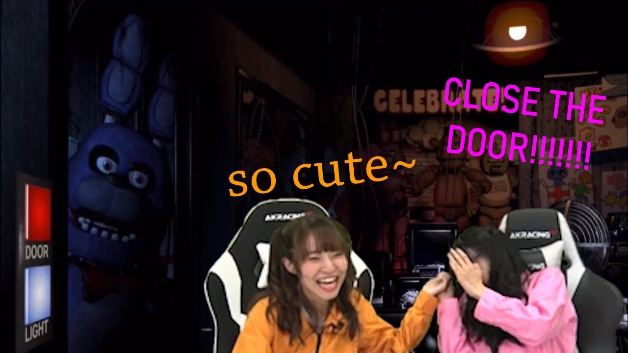 Agupon and Natsumi play Fnaf