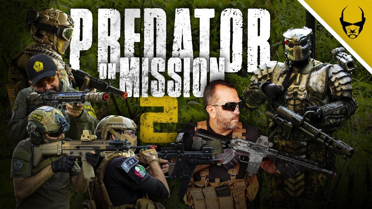 AIRSOFT | PREDATOR ON MISSION 2 | FOMOS ESCULACHADOS PELO PREDADOR