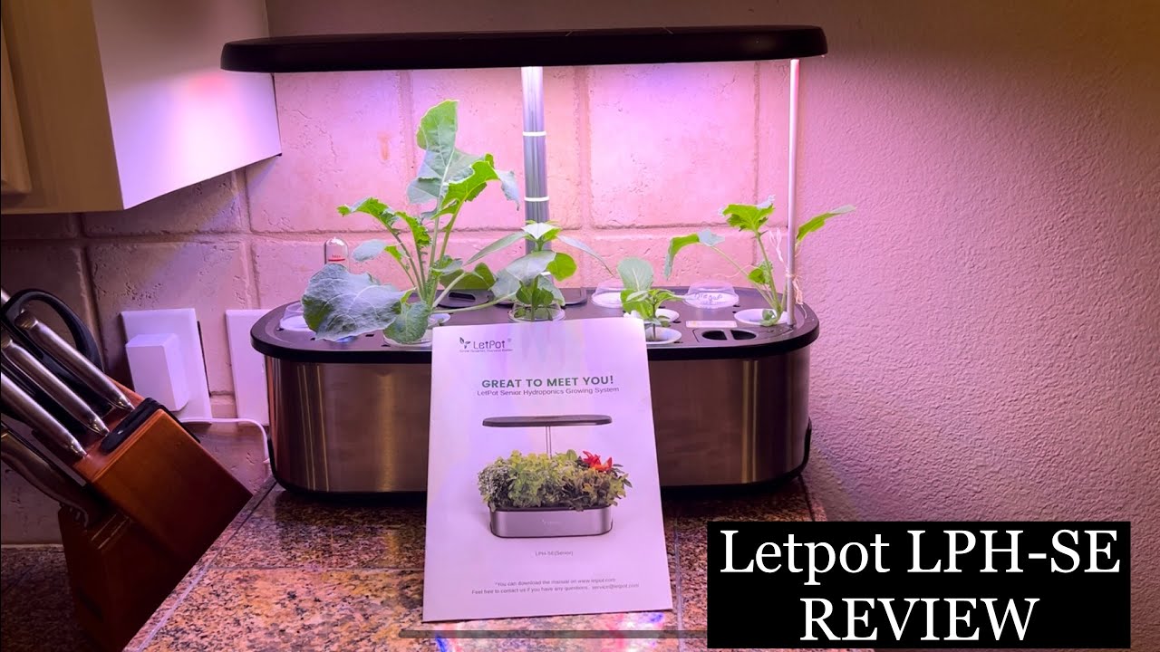 Letpot LPH-SE Hydroponic System | Unboxing/Set Up | 3 Week Review | Grow Indoors