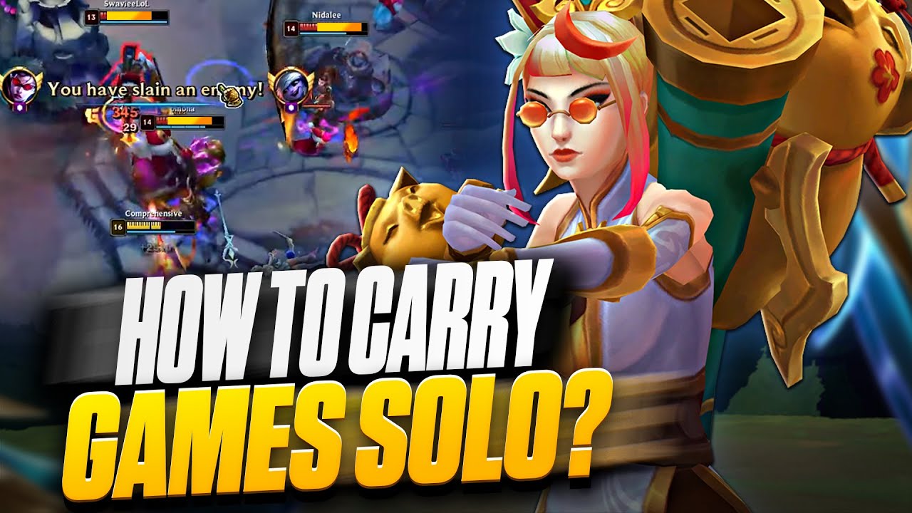 SOLO CARRY 1 V 9 THE GAME AS VAYNE TOP WITH 16 KILLS - League of Legends Vayne Commentary