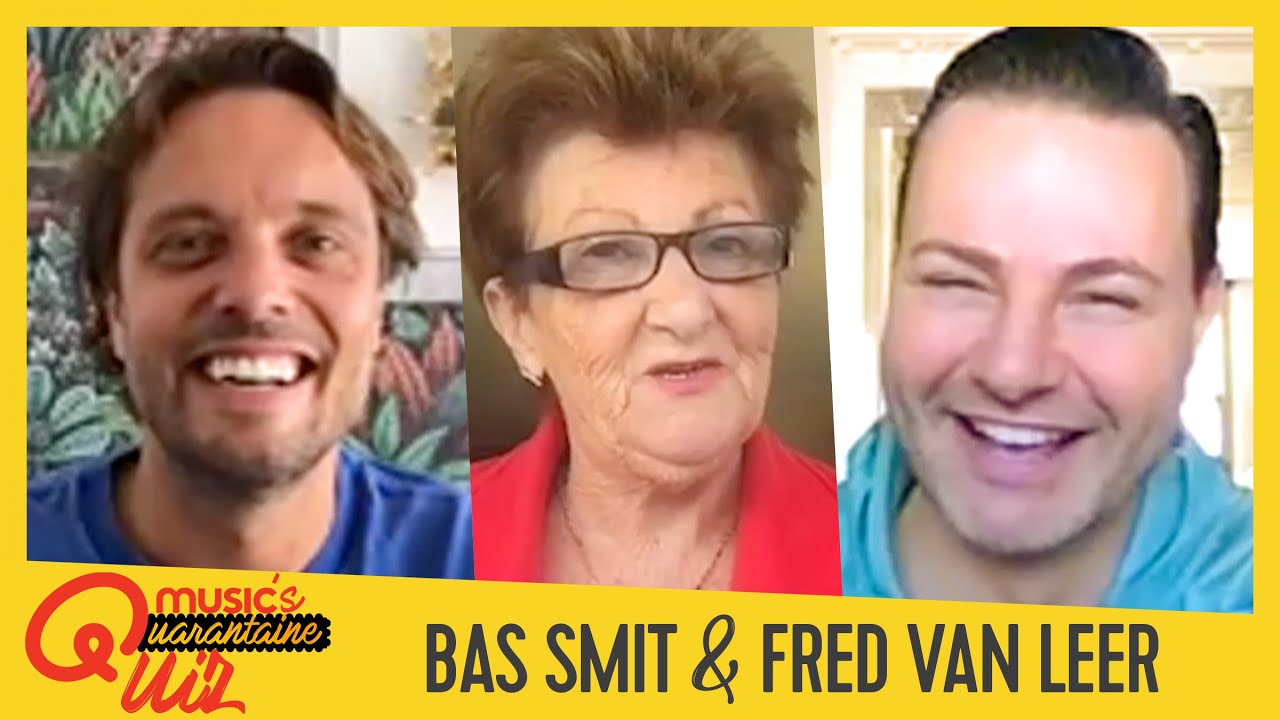 FRED VAN LEER, BAS SMIT & ORGEL JOKE // Quarantaine Quiz