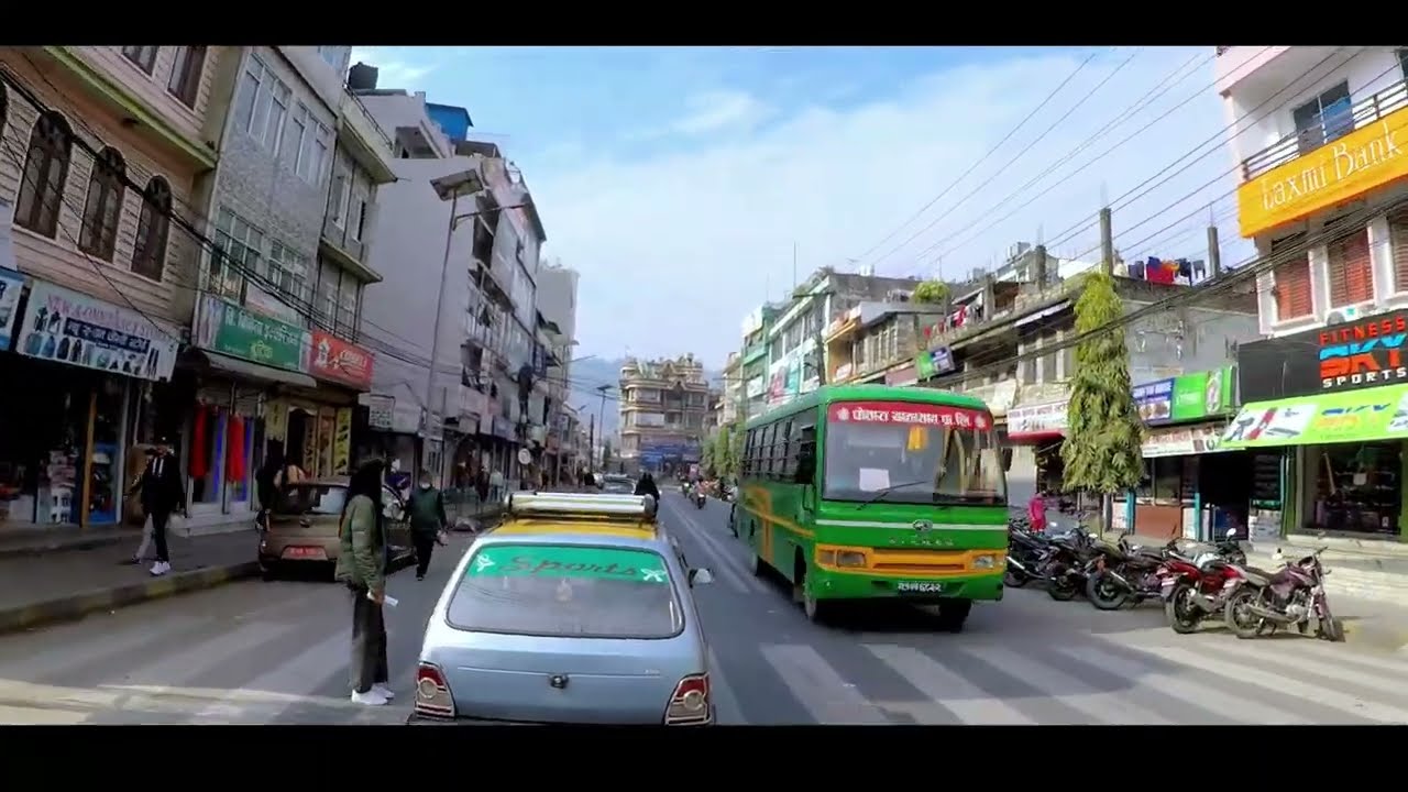 Pokhara City Tour - Mahendrapul to Bindhyabasini Pokhara - Bike ride in pokhara