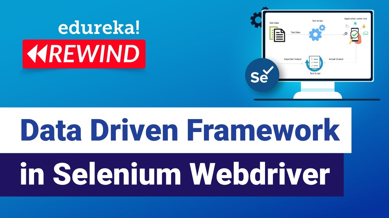 Data Driven Framework In Selenium Webdriver | Data Driven Testing | Selenium | Edureka Rewind - 4
