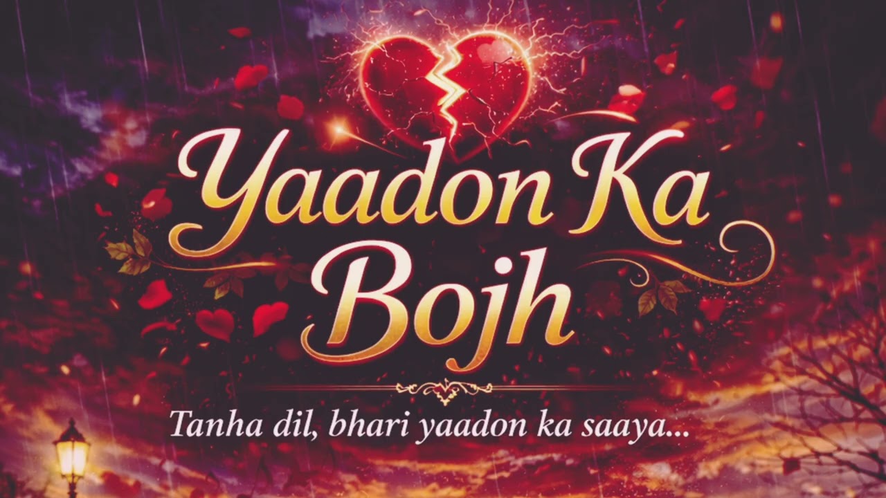 Yaadon Ka Bojh | Emotional Heart Touching Song | Broken 💔 Heart Song | Sad Song |Painful Song 2026