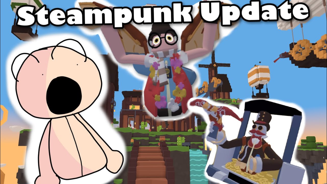 Обновление Yeeps Steampunk⚙️ + Крылья🪽
