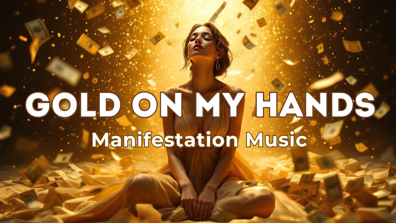 Manifest Abundance NOW | Gold on My Hands Affirmation Song
