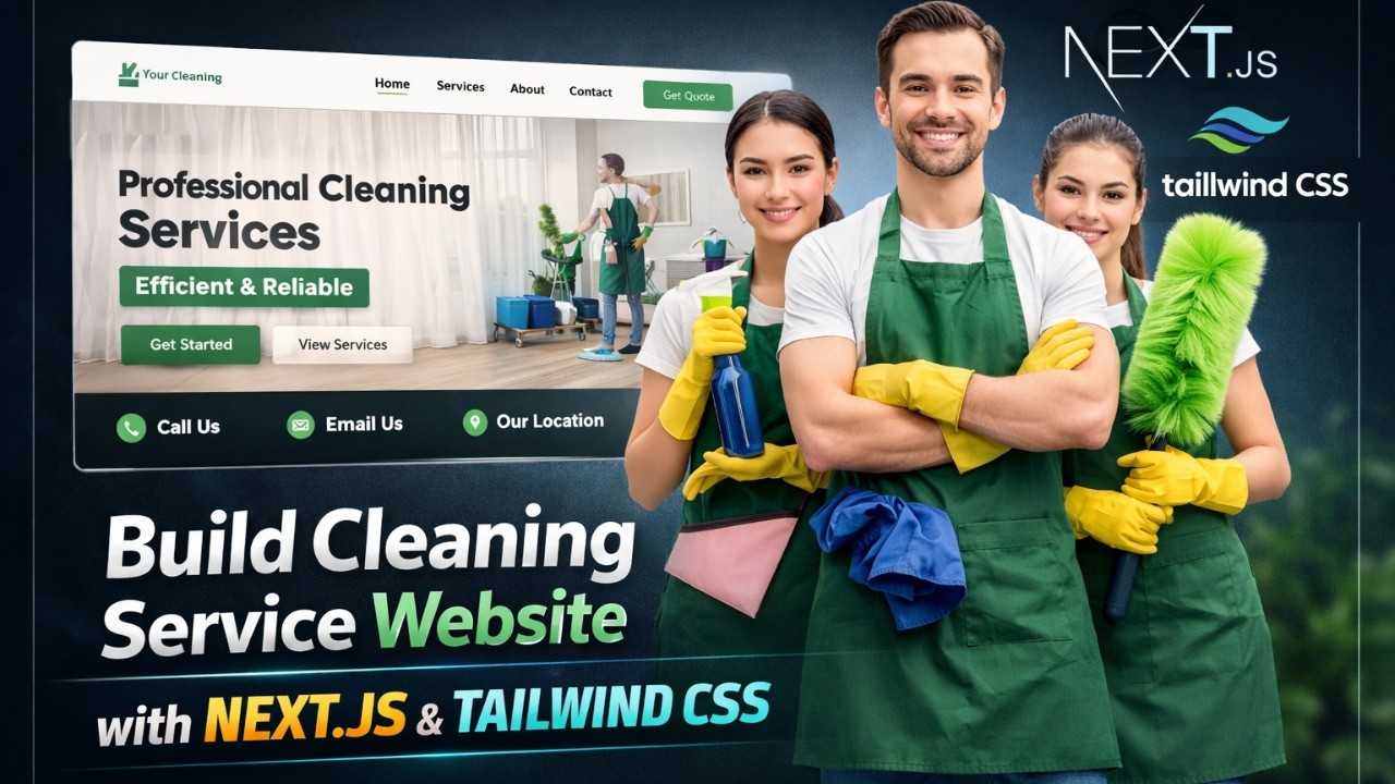 How to Build a Responsive Business Website with Next.js | Complete Tutorial