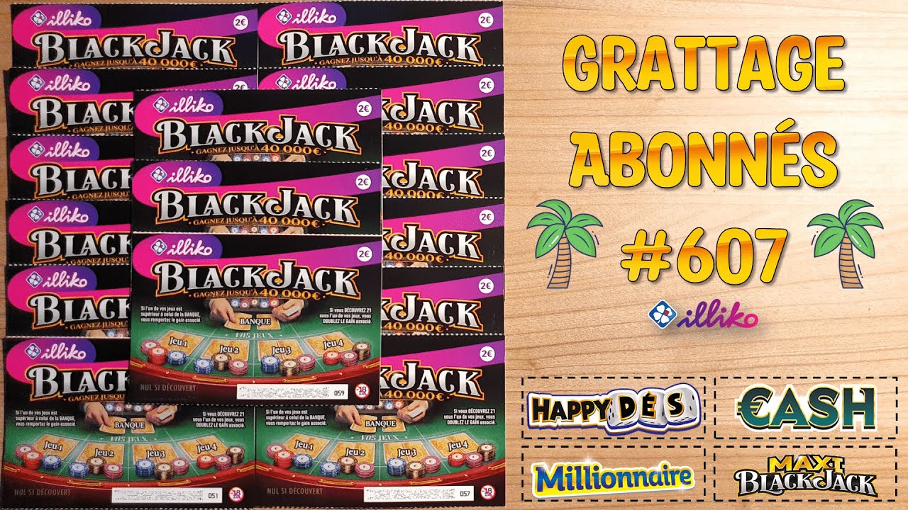 Grattage Abonnés #607 • FDJ/Illiko