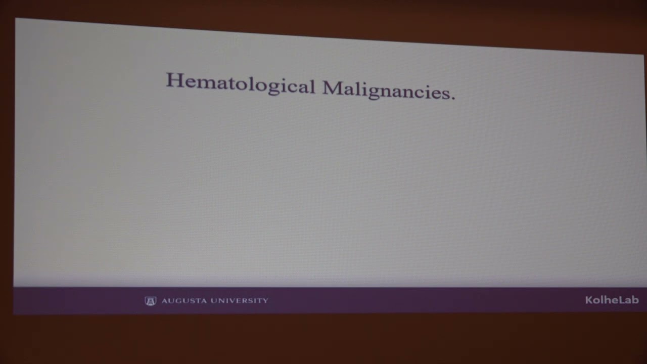 Ravi Kolhe MD PhD presents 
