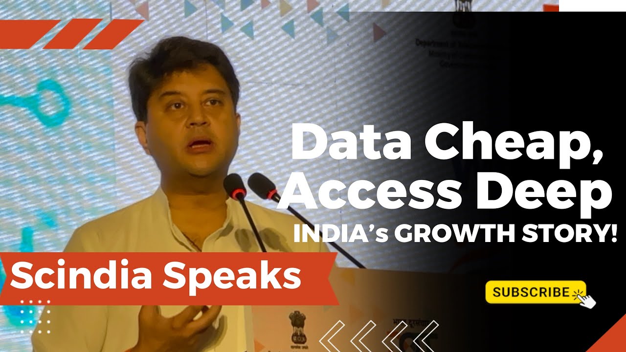 Scindia on India&rsquo;s Digital Power: 5G, FDI, & Global Leadership | Digital Growth Story