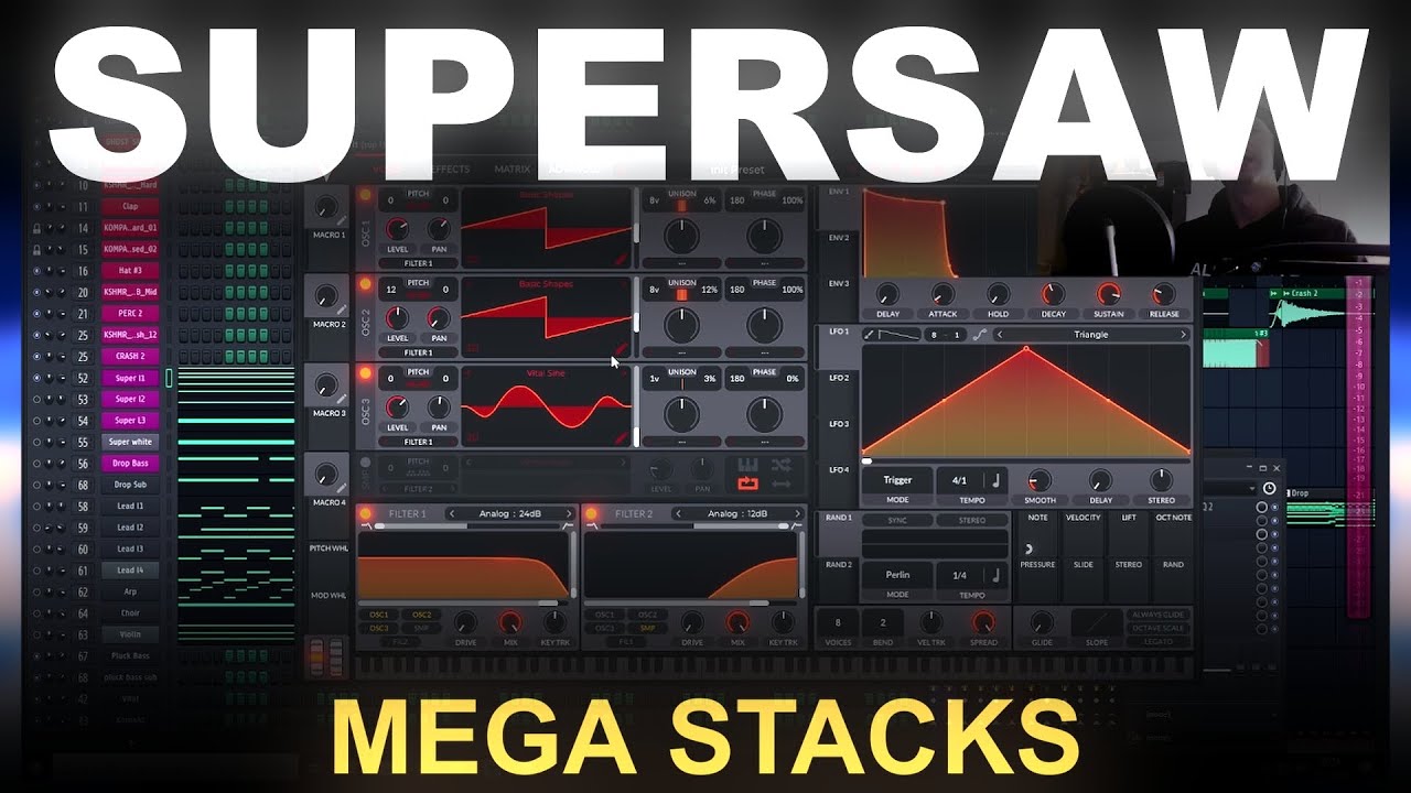 Huge Vital Supersaw Drops + Secret Sauce (Free Presets)