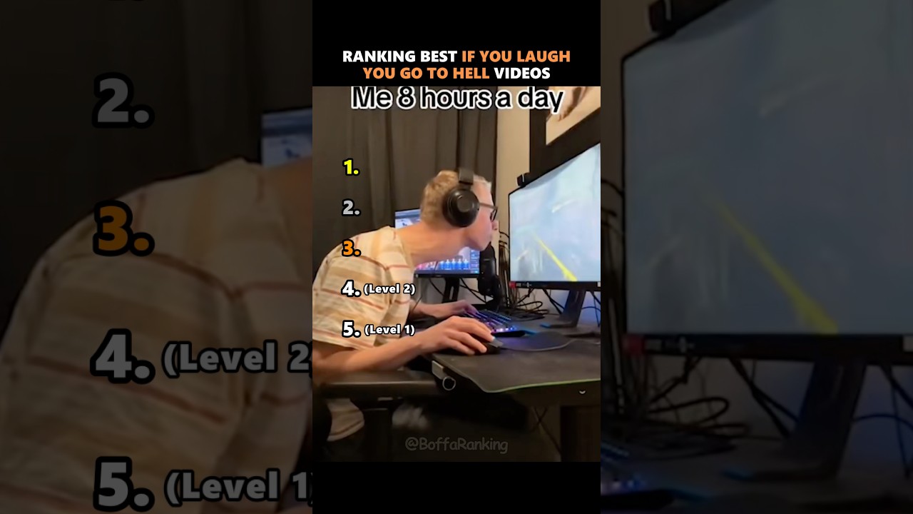 Ranking The Best If You Laugh You Go To Hell Videos #funny #trynottolaugh #shorts