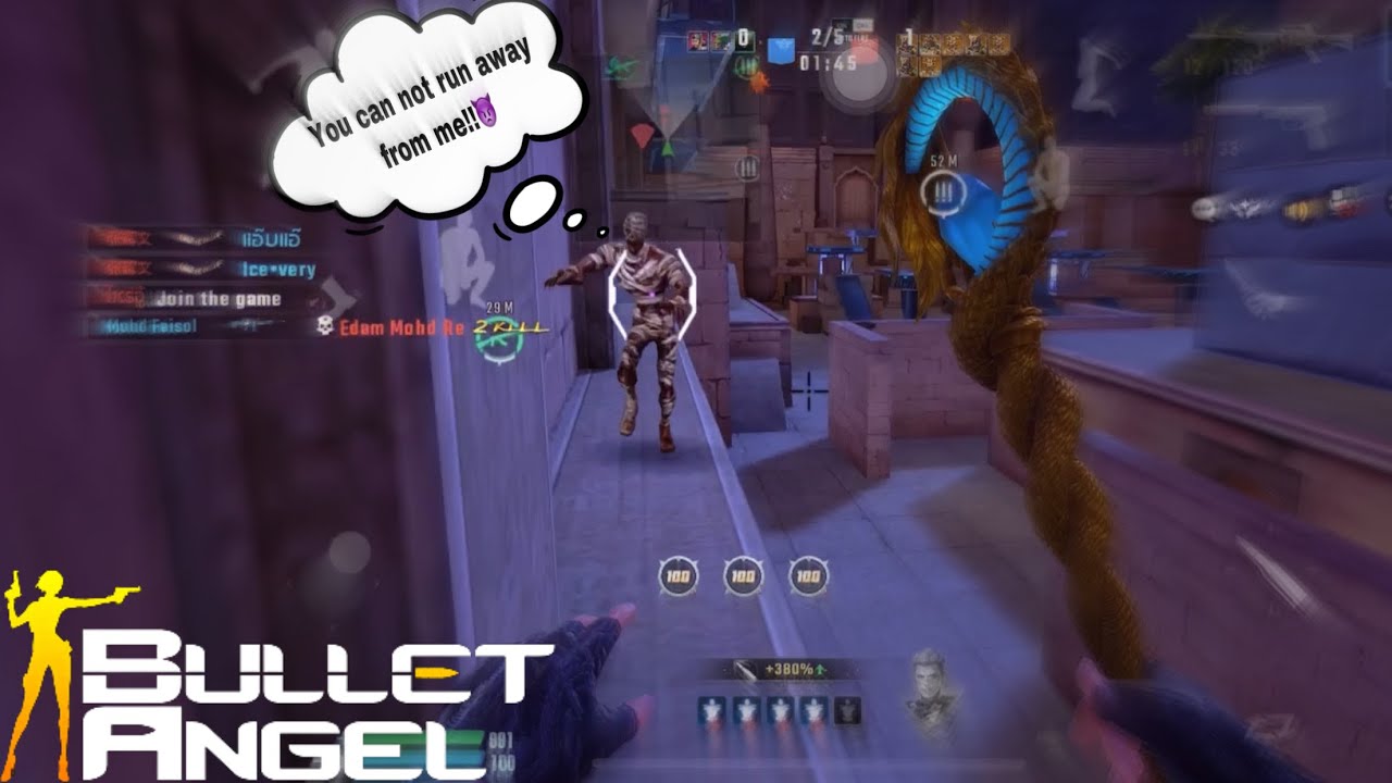 Bullet angel | Am I going to die?😱 | gameplay (mummy mode)