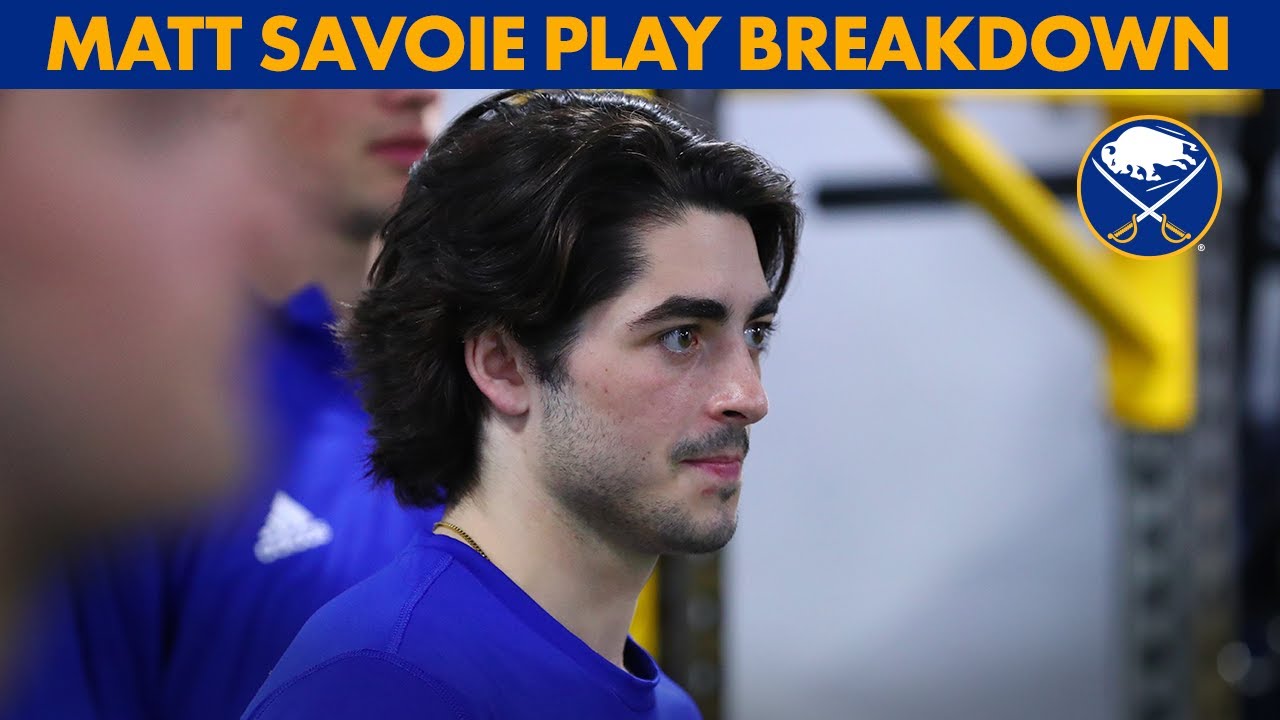 Buffalo Sabres Draft Pick Matt Savoie Breaks Down His Playing Style