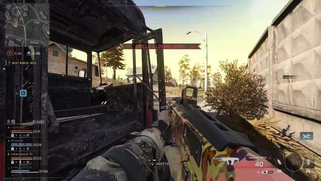Call of Duty bot chasing