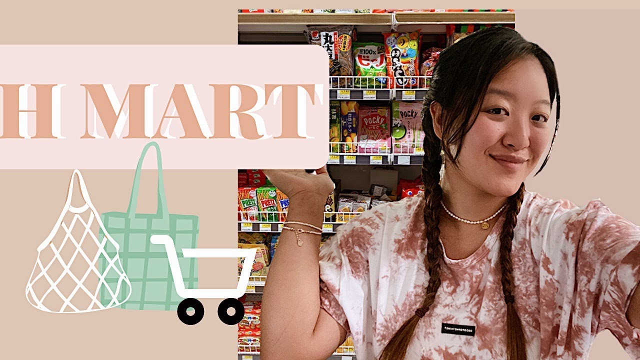 COME SHOP WITH ME IN H MART!!! // LOCKDOWN EDITION // LONDON'S HUGE KOREAN GROCERY STORE!!!