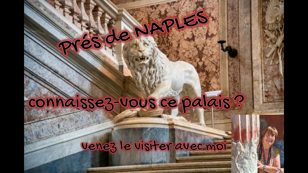 La visite du palais royal de CASERTE est incontournable lorsque l'on visite Naples.