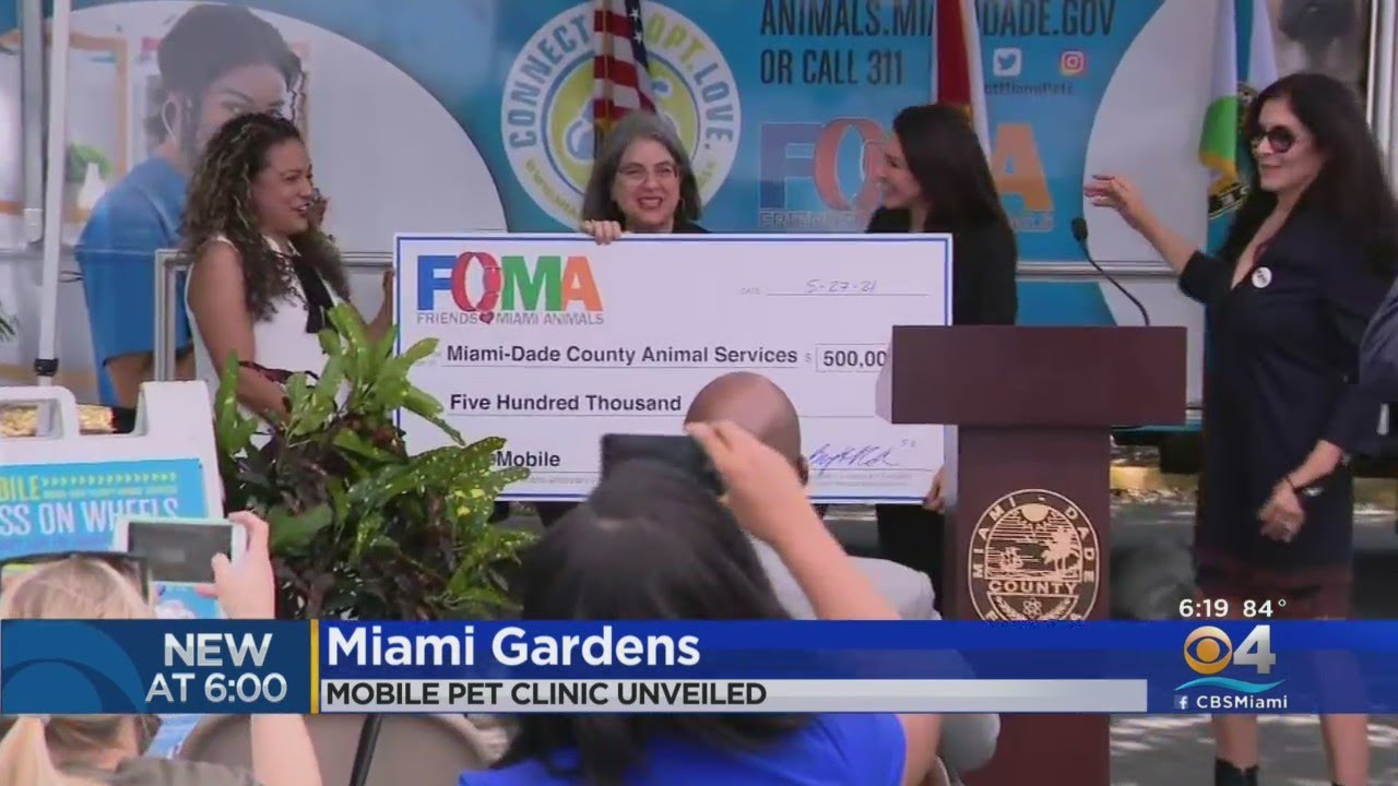 Free Mobile Veterinary Clinic To Help Pet Owners In Underserved Miami-Dade Communities
