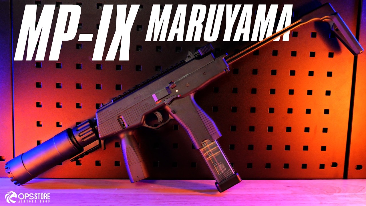 Nouvelle référence en SMG airsoft ? MP-IX MARUYAMA GBBR [ENG SUB]