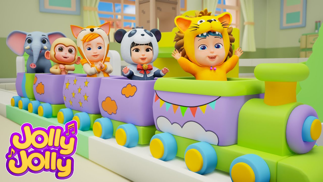 London Bridge + More | Choo Choo Train Version | Jolly Jolly - Learn and Play - Nursery Rhymes