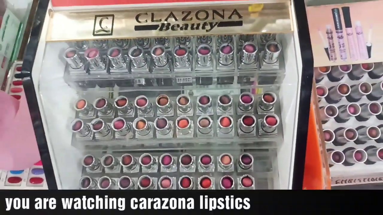 Clazona lipsticks collection review 2019