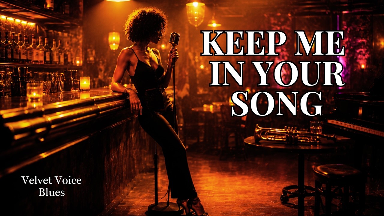 Velvet Voice | Keep Me In Your Song 🎷 Lounge Blues | Soulful Female Blues | Late Night Blues Music