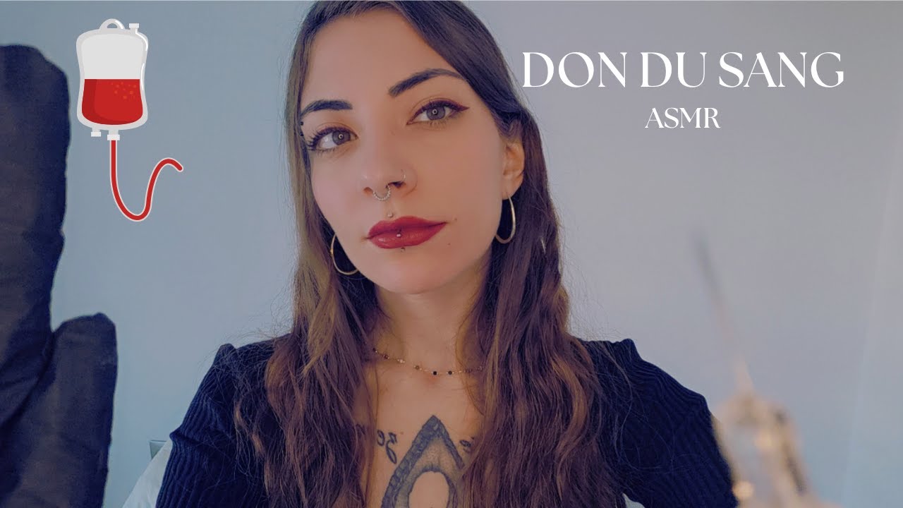 ASMR ROLEPLAY | DON DU SANG | INFIRMIERE 🩸