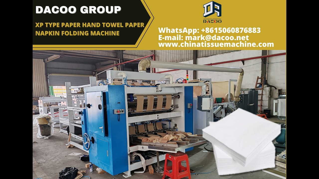 DaCoo XP Type Paper Hand Towel Paper Napkin Serviette Folder Machine
