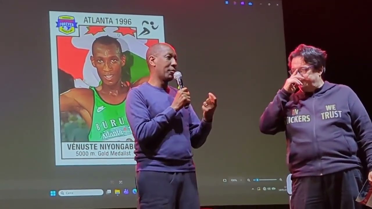Venuste Niyongabo a FIGUCOM 2026 incontra Autografi Autographs Angolisti AAA