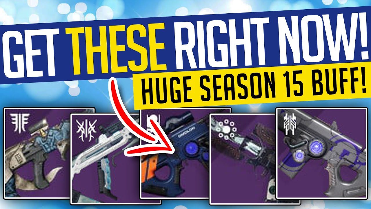 Destiny 2 | GET THESE RIGHT NOW! Best Legendary Scout Rifles! - MUST HAVE!