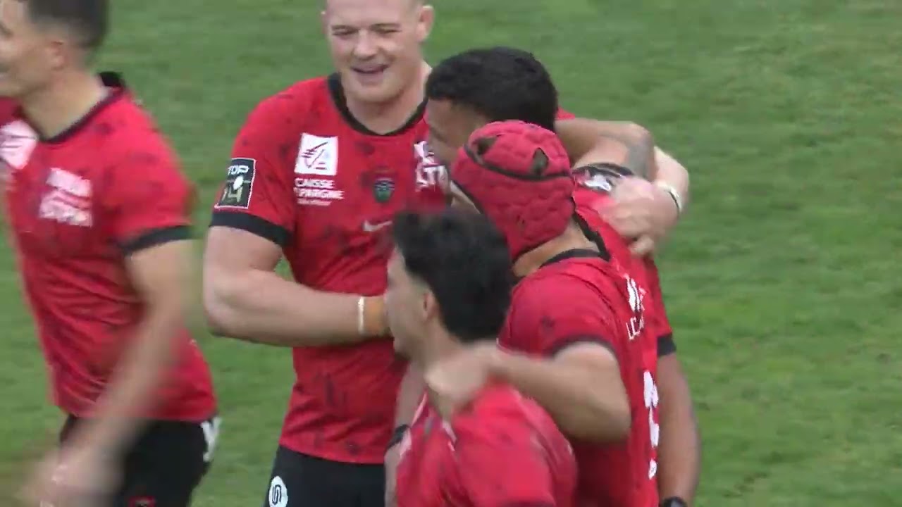 TOP 14 - Essai de Lewis LUDLAM (RCT) - RC Toulon - Racing 92